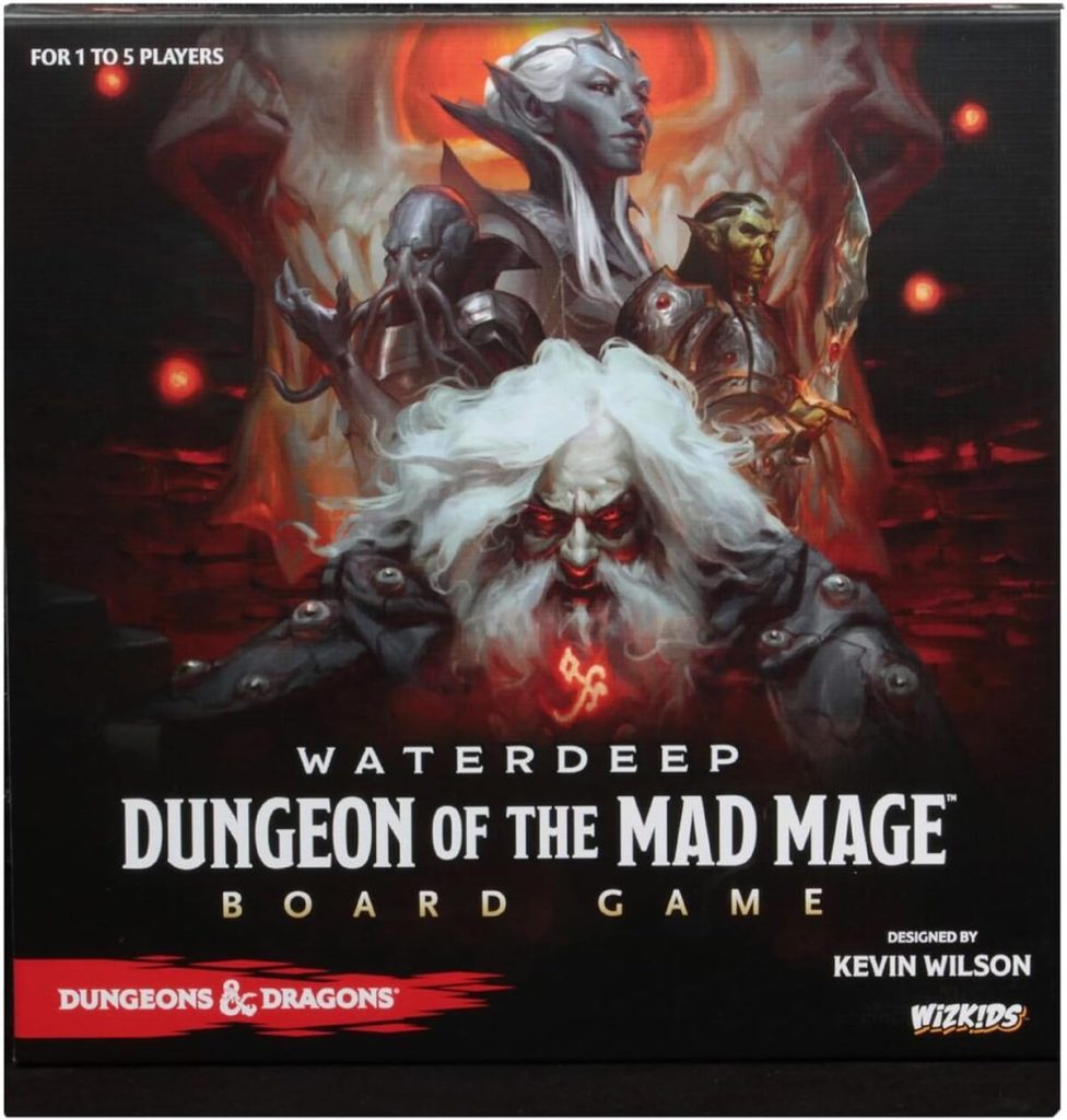 Analyse du jeu de plateau Waterdeep - Dungeon of the Mad Mage DDN