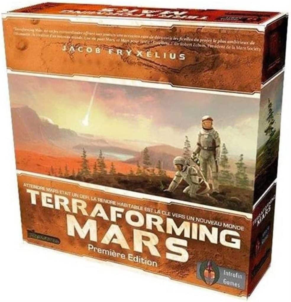 Test du jeu de société Intrafin Terraforming Mars