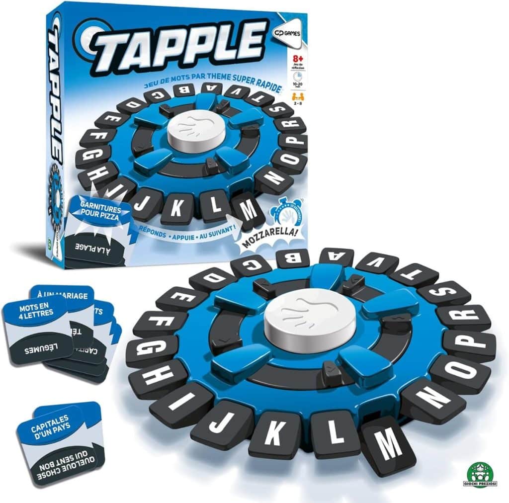 Test du jeu Tapple : rapidité et réflexion dès 8 ans