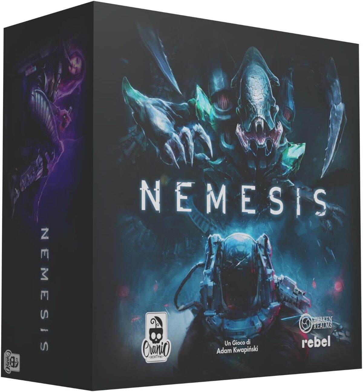 Test du Nemesis nouvelle édition Crâne Creations, bleu nuit