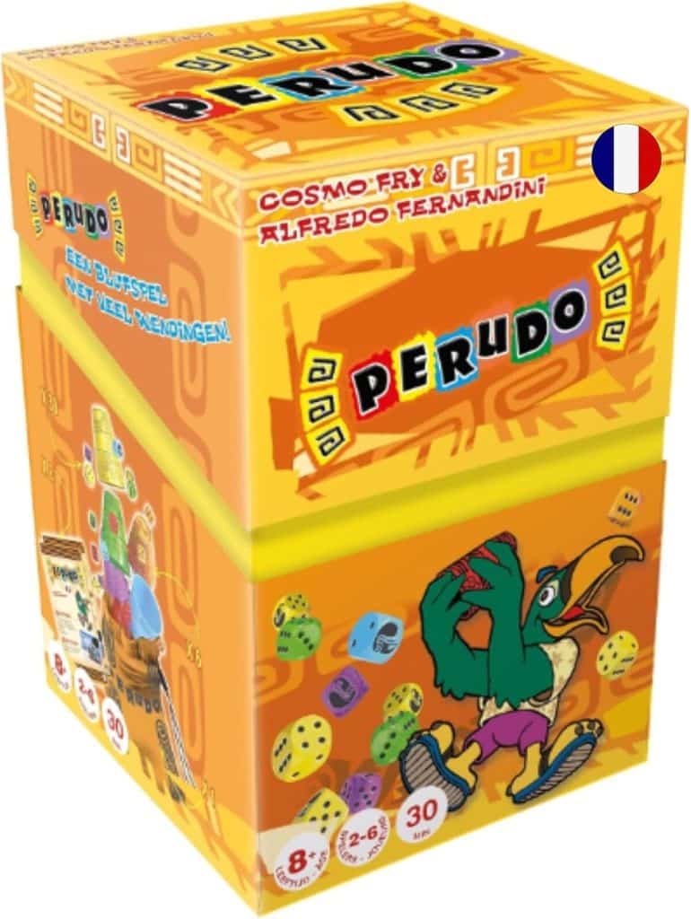 Test : perudo d'Asmodee, jeu de dés et bluff pour toute la famille