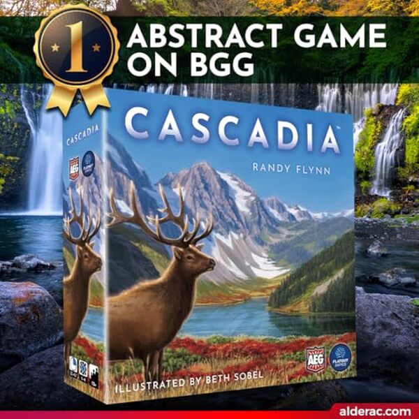 Découvrez Cascadia, un jeu de société captivant de Lucky Duck Games. Plongez dans un voyage au cœur de la nature, où stratégie et amusement se rencontrent pour une aventure inoubliable.