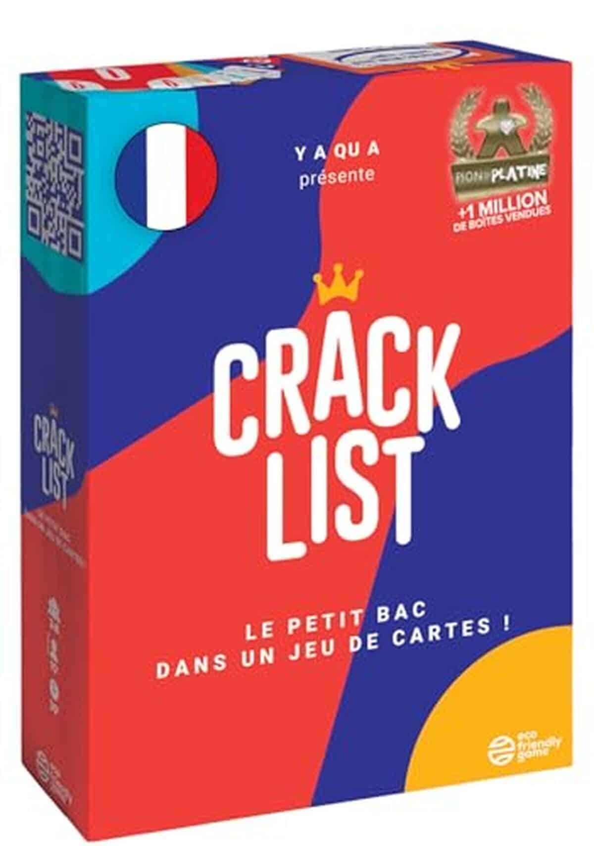 Test du Blackrock Games Crack List : le petit bac en cartes pour s'amuser en famille