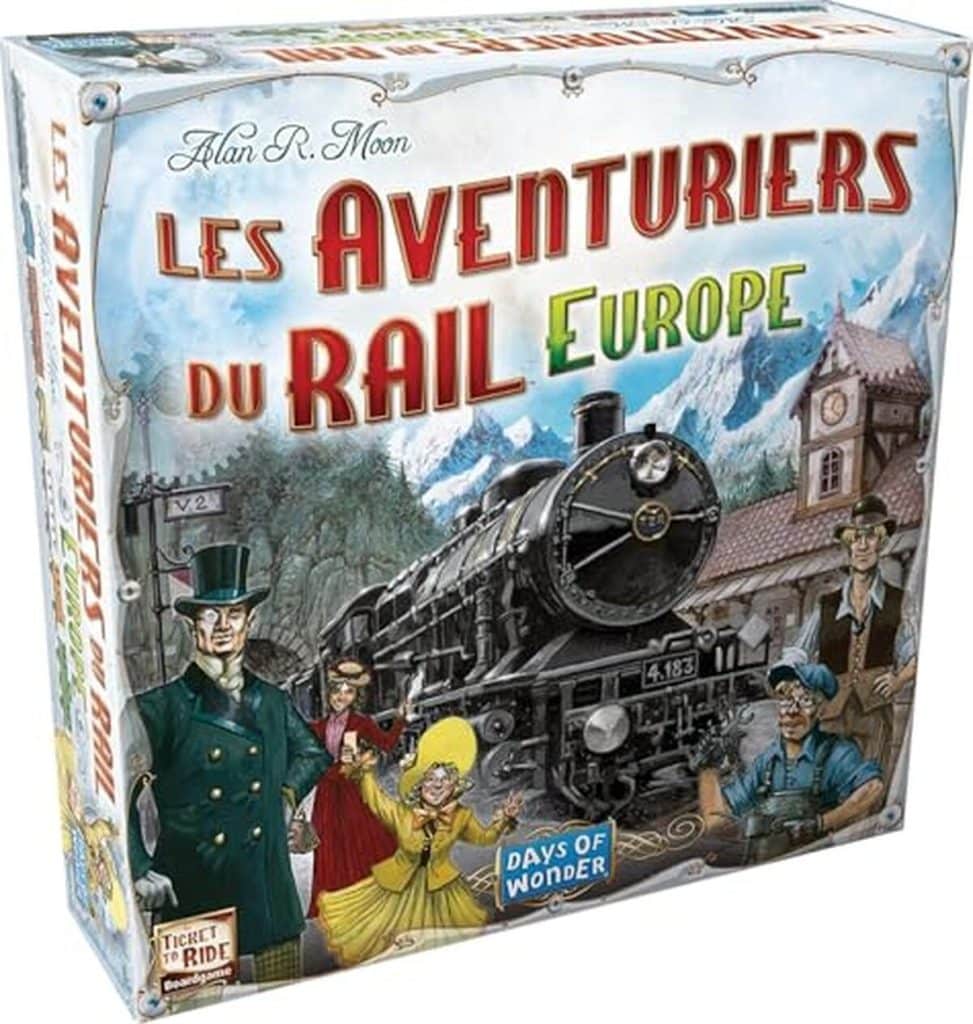 Test du jeu de société aventuriers du rail : europe