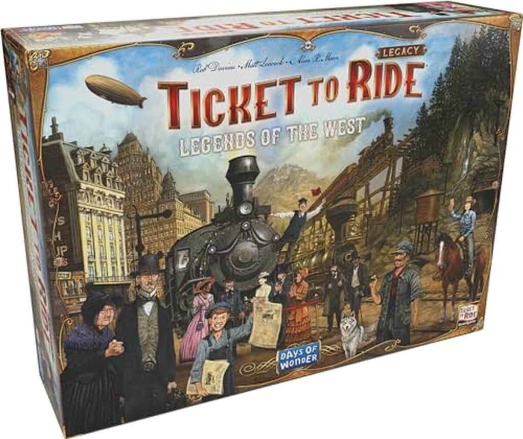 Test du jeu de société Days of Wonder Ticket to Ride Legacy