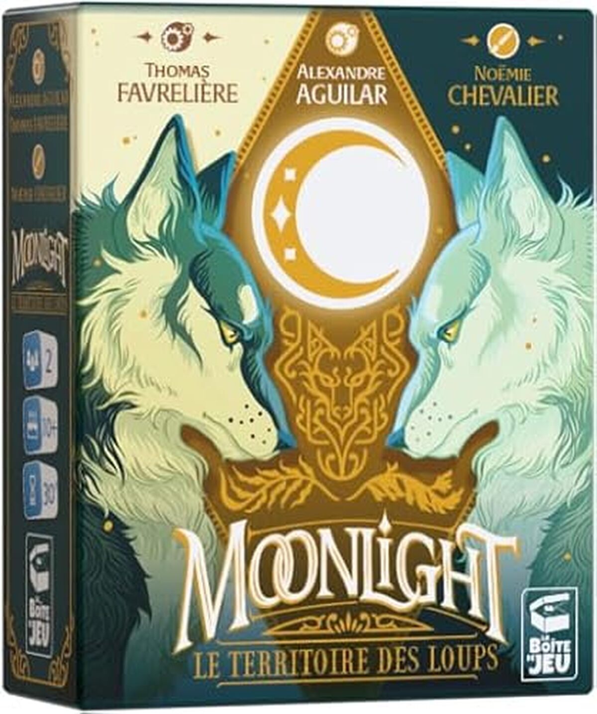 Test du jeu de société Moonlight Le Territoire des Loups