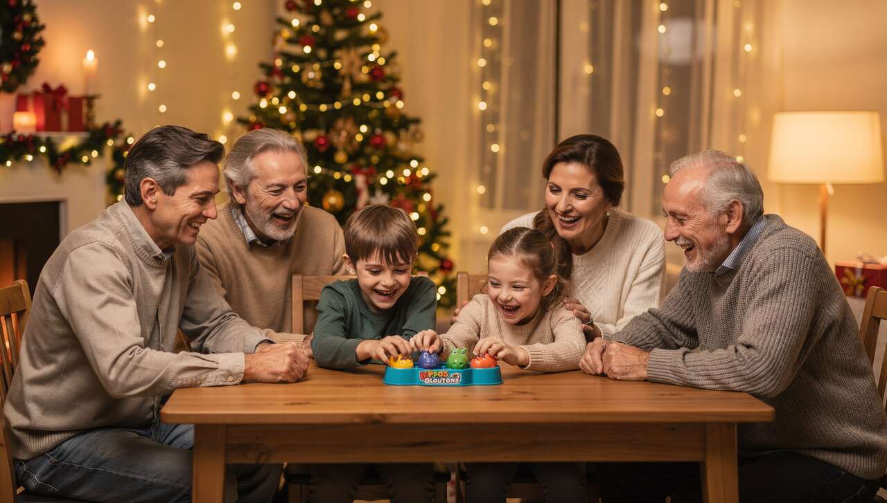 Hippos gloutons : un incontournable des fêtes de fin d'année