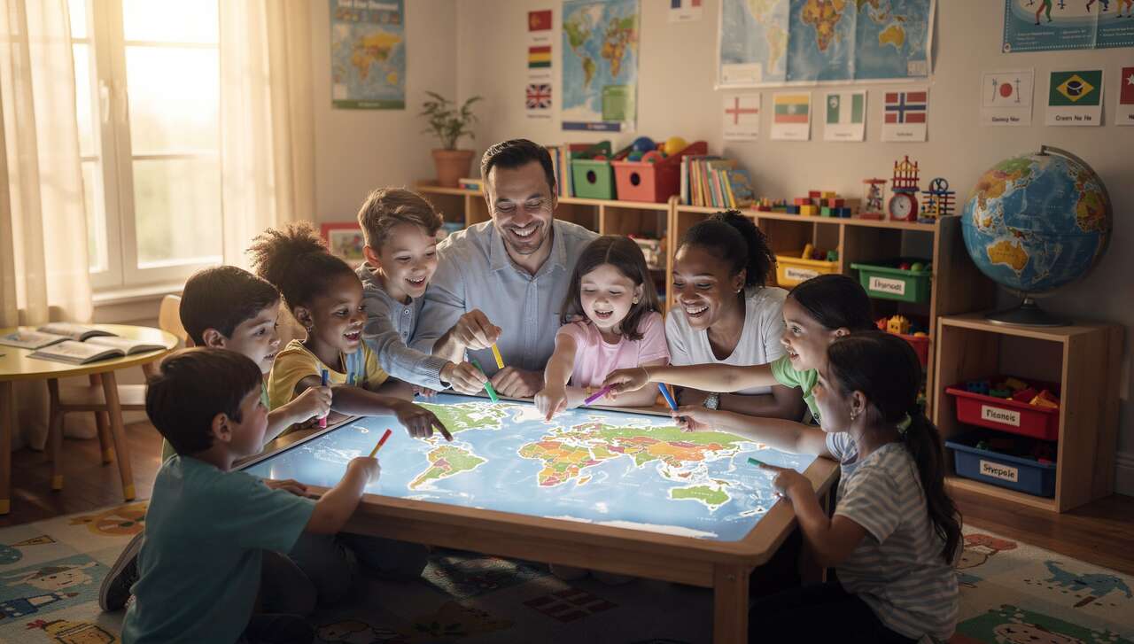 Découvrir le monde grâce aux jeux interactifs