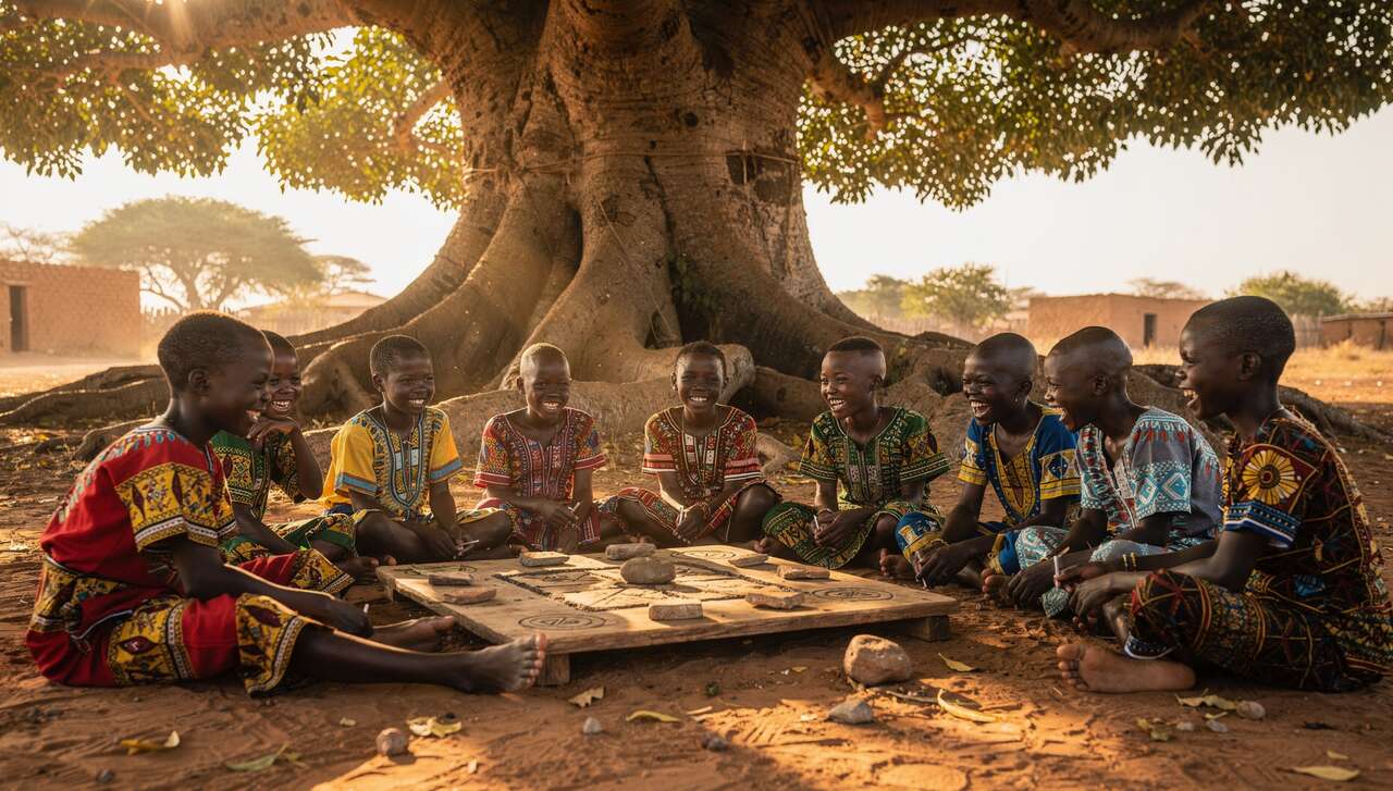 Les racines culturelles des jeux africains