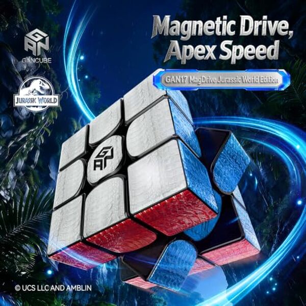 Découvrez notre avis complet sur le GAN 17 MagDrive Jurassic World, le speed cube idéal pour Halloween. Performance, design et prix : tout ce qu'il faut savoir. 