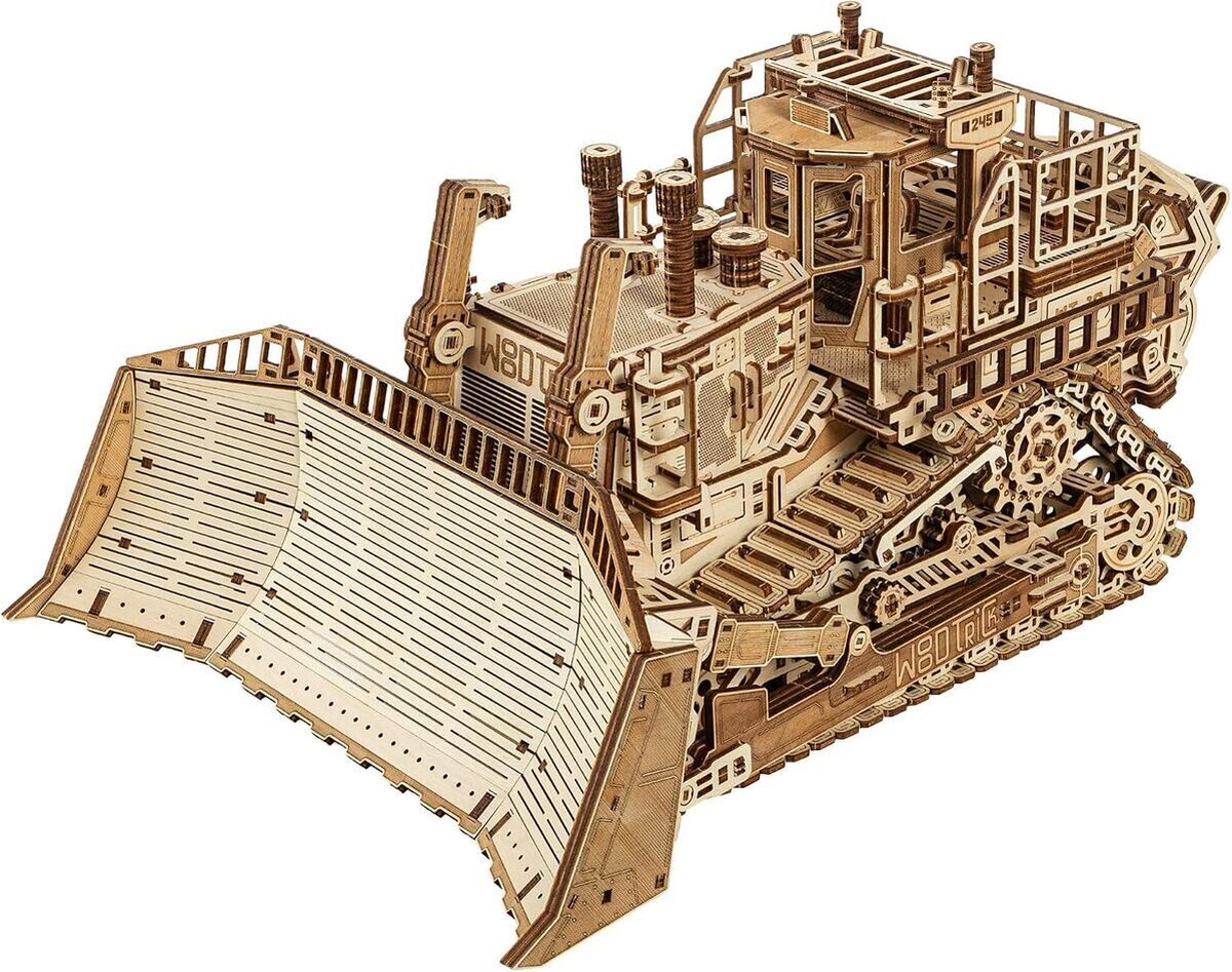 Test du puzzle 3D Wood Trick Terrain Titan : maquette mécanique en bois